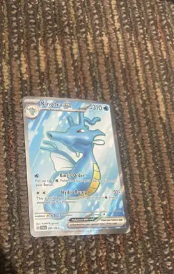 Kingdra ex 080/064 Sv: Shrouded Fable Holo Pokemon Card, great condition! - Image 3