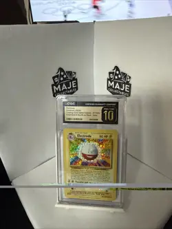 Pokemon Electrode Holo CGC 10 Trading Card Game Classic 011/034 English - Image 1