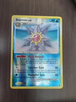 Pokemon TCG Starmie 50/111 Rising Rivals Uncommon Reverse Holo Card - Image 1