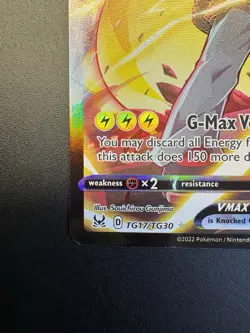 Pikachu VMax TG17/TG30 Lost Origin Pokemon Card - Image 5