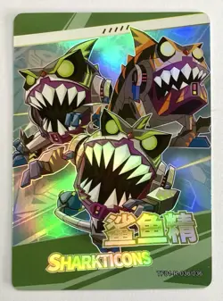 2022 Hasbro Kayou Transformers SHARKTICONS Card - Image 1