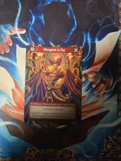 sorcery contested realm Morgana Le Fay Rare card - Image 1