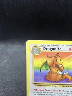 Dragonite - 19/62 - Pokemon Fossil Unlimited Rare Card WOTC LP - Image 3