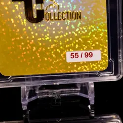 Ellen Joe Waifu Card #55/99 Encased Label Gold Foil Demigoddess Collection SLAB - Image 4