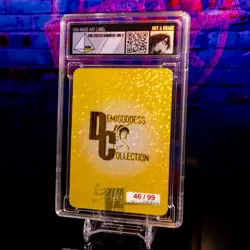 Midnight Waifu Card Encased #46/99 Gold Foil Demigoddess Collection SLAB MHA - Image 4