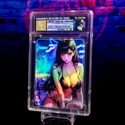 Rio Tsukatsuki Blade Waifu Card Encased 24/99 Gold Demigoddess Collection SLAB - Image 2