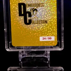 Rio Tsukatsuki Blade Waifu Card Encased 24/99 Gold Demigoddess Collection SLAB - Image 4