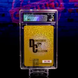 Rio Tsukatsuki Blade Waifu Card Encased 24/99 Gold Demigoddess Collection SLAB - Image 5