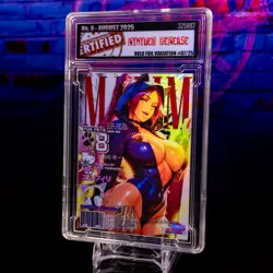 Yoruichi Waifu Card Serial #07/25 LIMITED RELEASE Encased Custom Holo SLAB Bleac - Image 3
