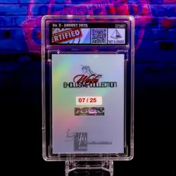 Yoruichi Waifu Card Serial #07/25 LIMITED RELEASE Encased Custom Holo SLAB Bleac - Image 5