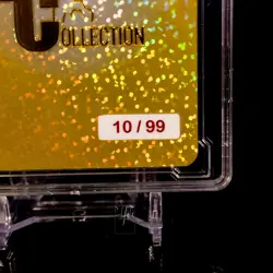 Yumeko Waifu Card Encased #10/99 Gold Foil Demigoddess Collection SLAB Kakegurui - Image 4