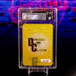 Yumeko Waifu Card Encased #10/99 Gold Foil Demigoddess Collection SLAB Kakegurui - Image 5