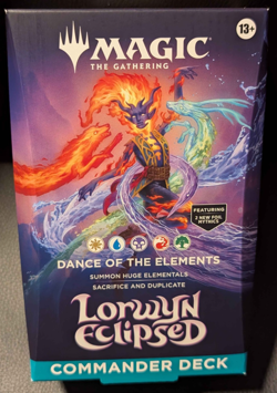 MTG Magic The Gathering TCG Lorwyn Eclipsed Commander Deck Dance of the Elements - Image 1