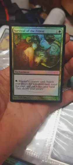 Survival of the Fittest - Foil - MTG Judge Promo - Image 1