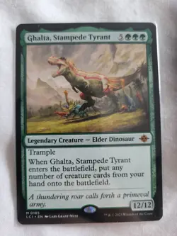 Magic: The Gathering - Mtg - Ghalta, Stampede Tyrant - LCI MYTHIC RARE - N.Mint - Image 3