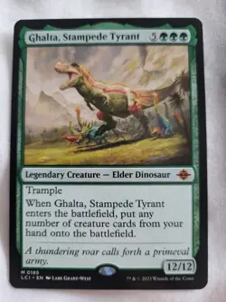 Magic: The Gathering - Mtg - Ghalta, Stampede Tyrant - LCI MYTHIC RARE - N.Mint - Image 5
