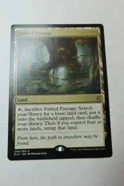 MTG Fabled Passage x1- -Throne of Eldraine-Lightly Played - Image 1