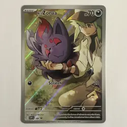 Pokemon Tcg N's Zorua SVP189 Sv: Scarlet & Violet Promo Holo NM Single! - Image 1