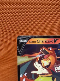 Lance’s Charizard V SWSH133 Pokemon Celebrations Black Star Promo Holo NM 2029 - Image 2