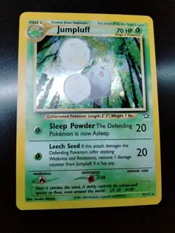 Pokemon TCG Jumpluff Holo Rare 7/111 Neo Genesis NM - Image 1