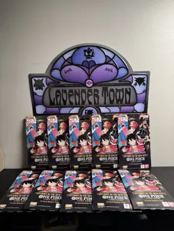 One Piece Op-09 Emperors In The New World Sleeved Booster Pack English Lot Of 10 - Image 1