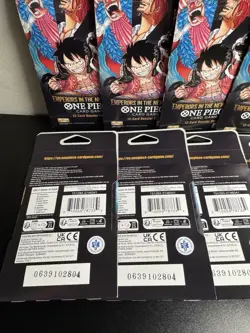 One Piece Op-09 Emperors In The New World Sleeved Booster Pack English Lot Of 10 - Image 4