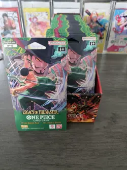 One Piece TCG OP-12 Legacy of the Master Sleeved Booster Packs English Lot of 5 - Image 1