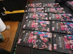 One Piece OP-09 Emperors in the New World Lot of 10 Sleeved Booster Pack Sealed! - Image 2