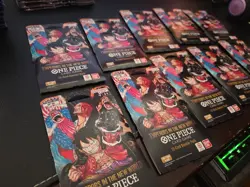 One Piece OP-09 Emperors in the New World Lot of 10 Sleeved Booster Pack Sealed! - Image 3