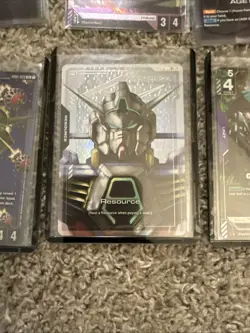 Gundam Card Game lot of 41 GD02, GD03 R/ U+/LR /C+ cards - Image 2