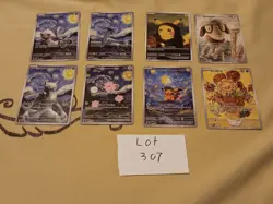 8 Starry Night Pokemon x Van Gogh Promo Card -Read Description - Image 1