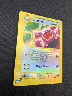 Pokemon Card - Granbull Skyridge 61/144 Reverse Holo E-Reader - LP - Image 2