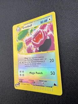Pokemon Card - Granbull Skyridge 61/144 Reverse Holo E-Reader - LP - Image 3