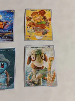 6 Pokemon x Van Gogh Black Star Promo ACG Art Card - read description - Image 4