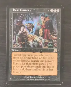 Head Games Onslaught MP Magic: The Gathering TCG Card Rare - Image 3