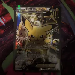 Pokemon Pikachu TCG EX XY124 Full Art Promo Card - Image 1