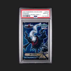 Pokemon Darkrai SP-09 Holo Zukan Card Part 2 2007 Diamond & Pearl PSA 10 Gem - Image 2