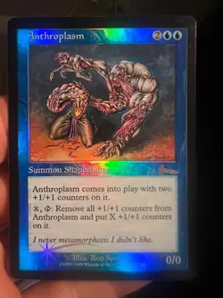 Anthroplasm - Urzas Legacy - Magic The Gathering FOIL NM/M (Never Played) - Image 1