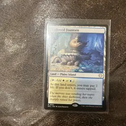 Hallowed Fountain 265 Lorwyn Eclipsed Magic the Gathering - Image 1