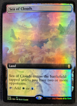 Sea of Clouds FOIL NM – Commander Legends Battlebond Dual Land – EDH Staple MTG - Image 1