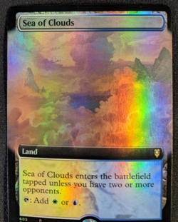 Sea of Clouds FOIL NM – Commander Legends Battlebond Dual Land – EDH Staple MTG - Image 3