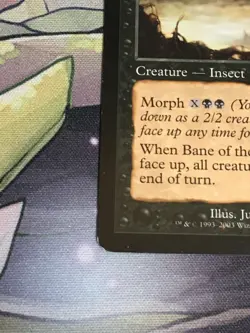 C4907 MAGIC THE GATHERING MTG LEGION BANE OF THE LIVING #60 RARE MP - Image 4