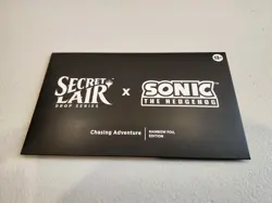 MTG Secret Lair x Sonic the Hedgehog: Chasing Adventure Rainbow Foil Sealed - Image 2