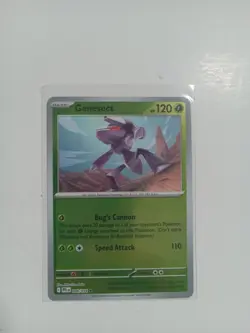 Genesect 008/094 Phantasmal Flames Reverse Holo NM Pokemon Card - Image 1