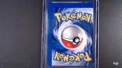 Miscut ERROR Reverse Side 1999 Pokemon Base Set Unlimited Ponyta 60 LP - Image 1