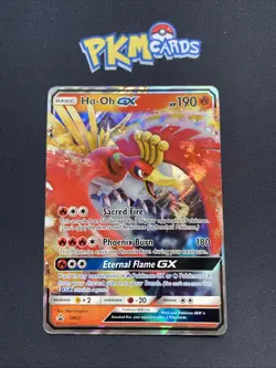 Pokemon TCG Ho-Oh Sm57 Black Star Promo Holo MP. - Image 1