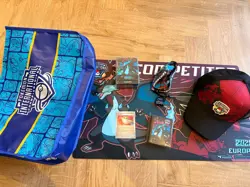 Pokemon Mega Charizard X Play Mat EUIC 2026 Competitor Kit ✅ London Exclusive ✅ - Image 1