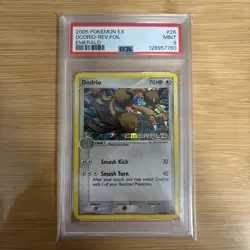 2005 Pokemon EX Emerald Dodrio Reverse Foil 26/106 PSA 9 Mint - Image 1