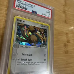 2005 Pokemon EX Emerald Dodrio Reverse Foil 26/106 PSA 9 Mint - Image 2