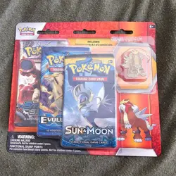 Pokemon TCG Legendary Beasts Pin Blister Bundle - SEALED - Entei Raikou Suicune - Image 2